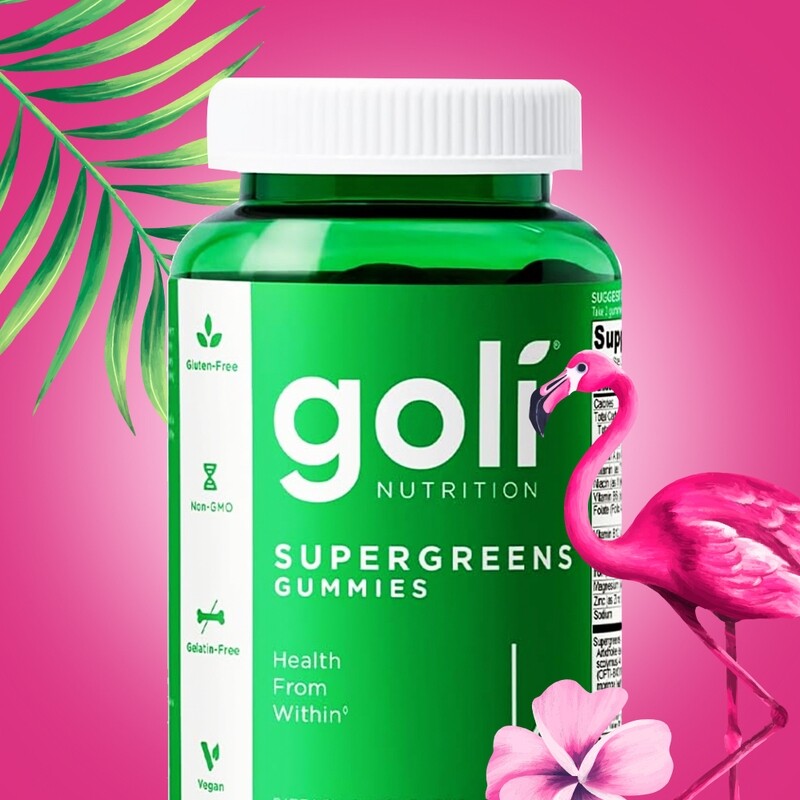 Golí Nutrition Supergreens Gummies