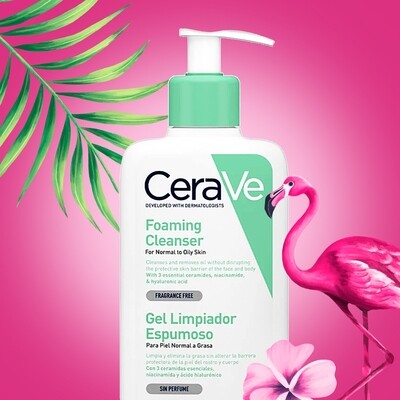 CeraVe Foaming Facial Cleanser (francés) 236 ml 