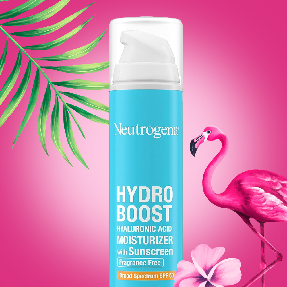 Neutrogena Hydro Boost Hyaluronic Acid Moisturizer with Sunscreen SPF50