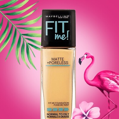 Maybelline Fit Me Matte + Poreless, 125 Nude Beige