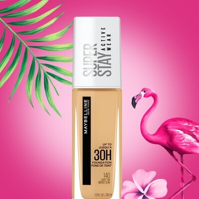Maybelline Superstay Active Wear, 140 Light Tan
