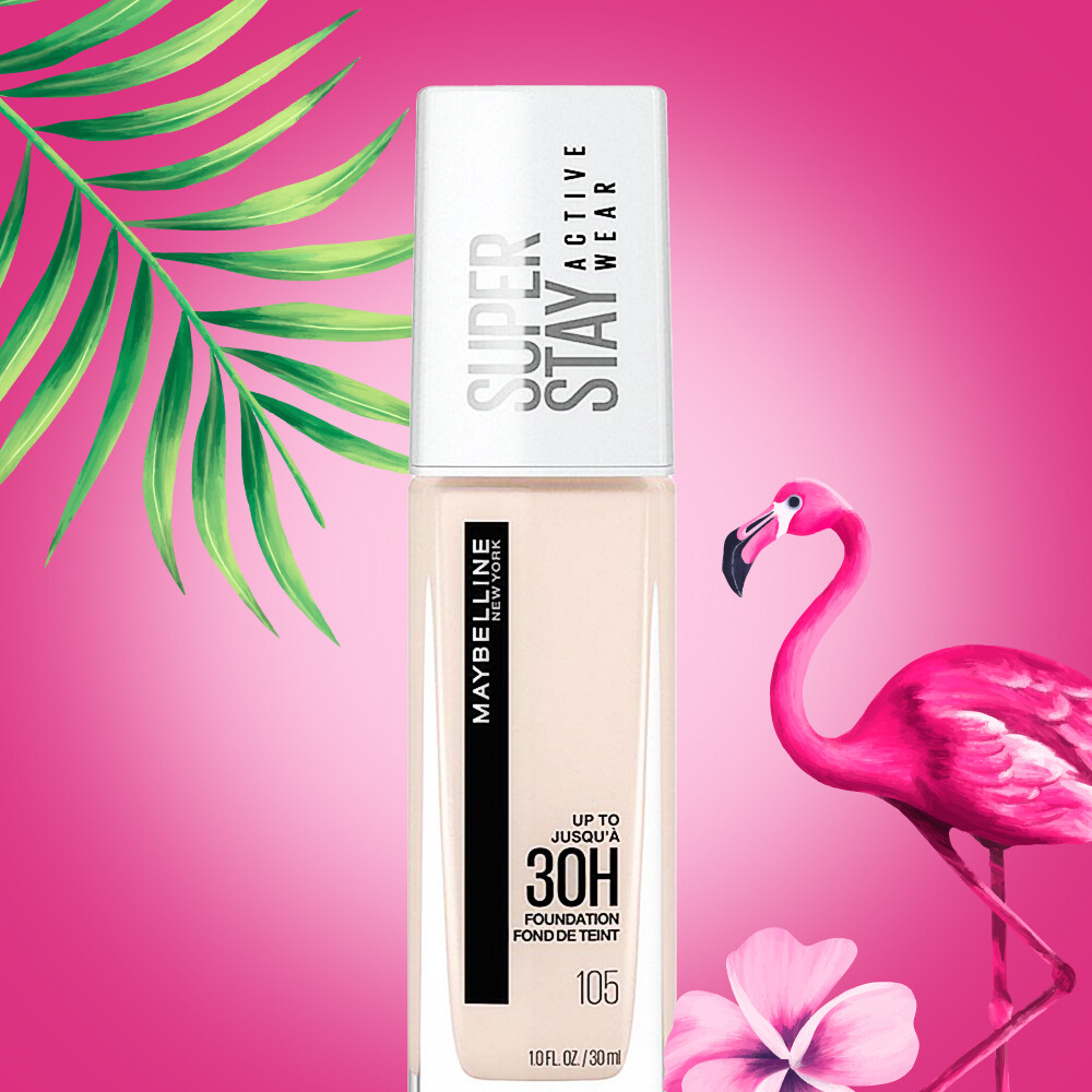 Maybelline Superstay Active Wear, 105 Fair Ivory