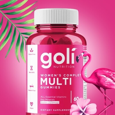 Golí Nutrition Women&#39;s Complete Multi Gummies