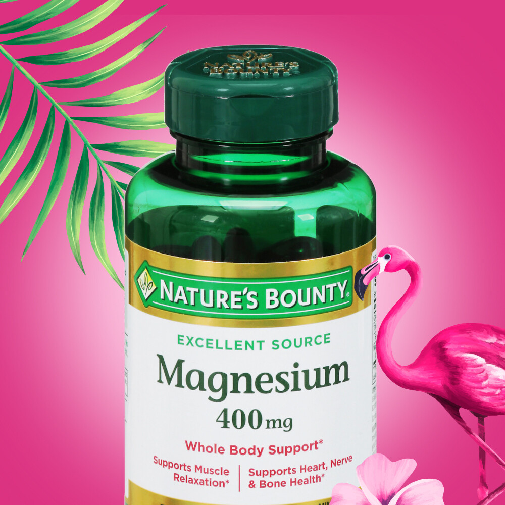 Nature's Bounty Magnesium 400 mg