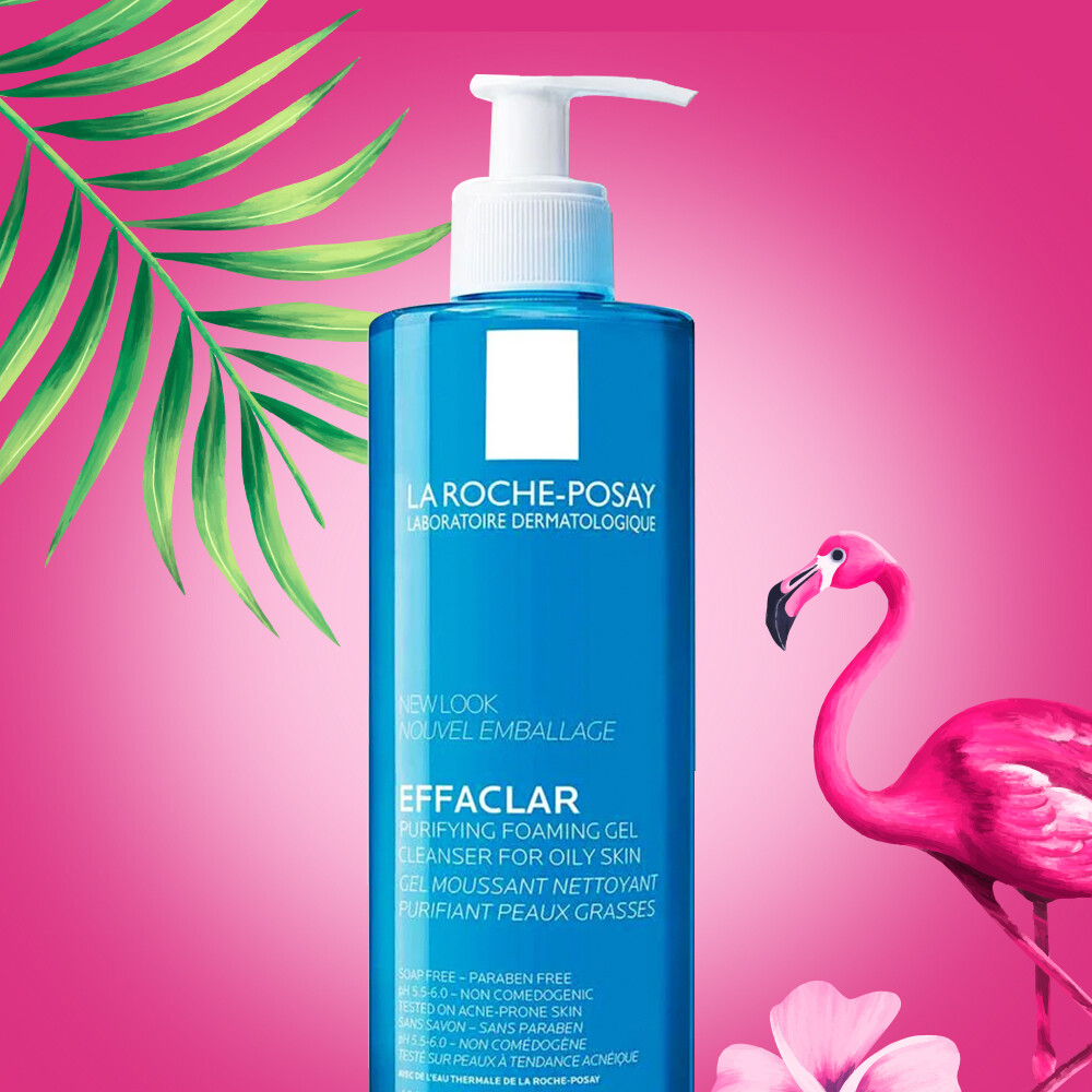 La Roche-Posay Effaclar Purifying Foaming Gel Cleanser For Oily Skin