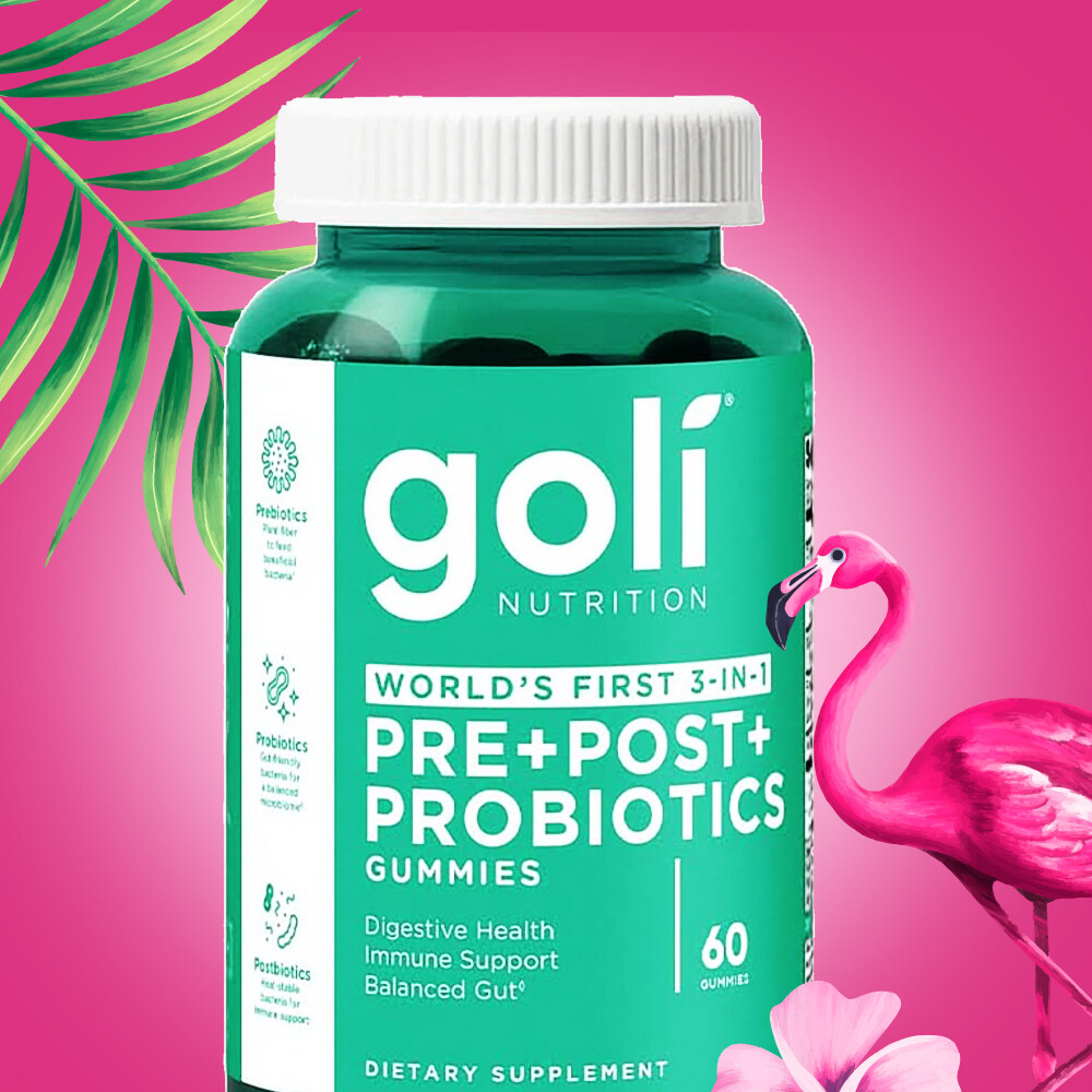 Golí Nutrition Pre+Post+Probiotics Gummies