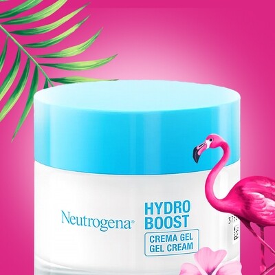 Neutrogena Hydro Boost Acid Hyaluronic Gel Cream versión francesa 