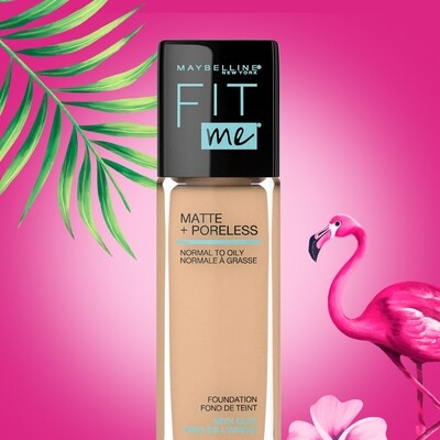 Maybelline Fit Me Matte + Poreless, 128 Warm Nude