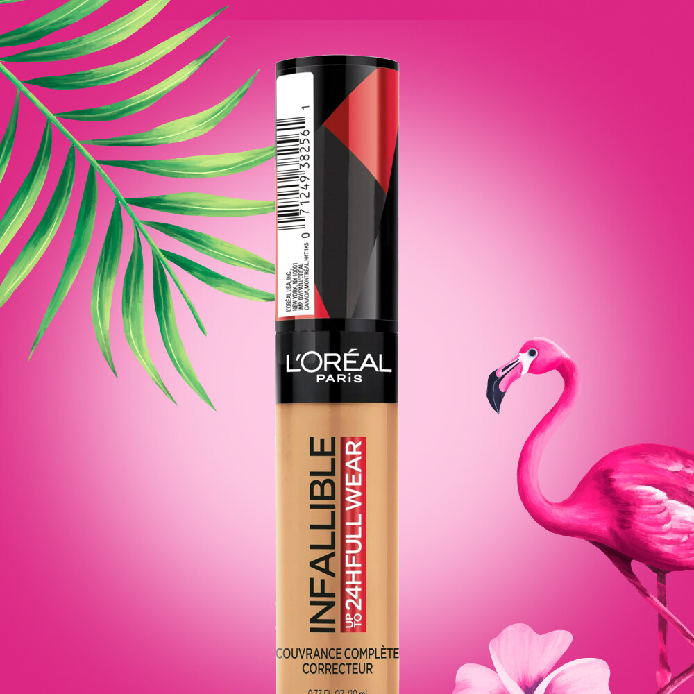 Loreal Infallible 24H Full Coverage Concealer, 410 Almond