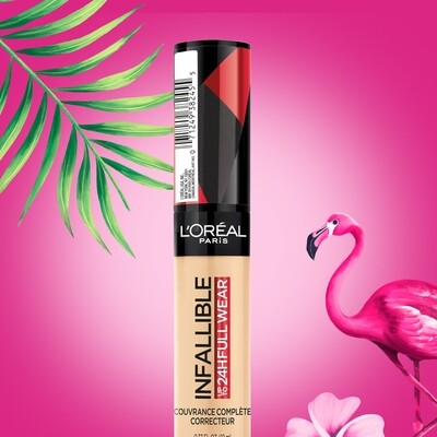 Loreal Infallible 24H Full Coverage Concealer, 355 Vainilla Loreal Infallible 24H Full Coverage Concealer, 355 Vainilla