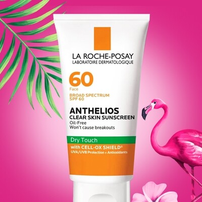 La Roche-Posay Anthelios Clear Skin Sunscreen Dry Touch SPF 60 Face