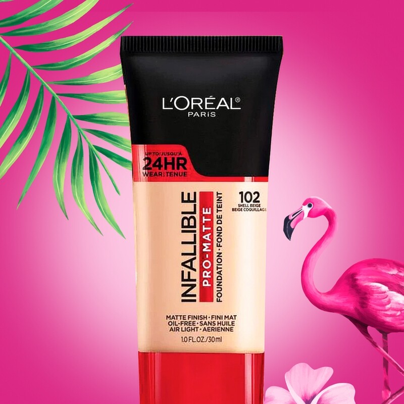 Loreal Infallible Pro Matte, 102 Shell Beige