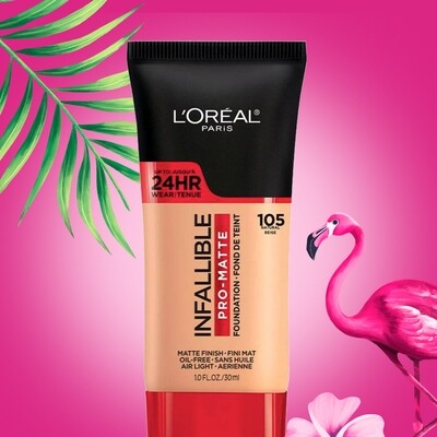 Loreal Infallible Pro Matte, 105 Natural Beige Loreal Infallible Pro Matte, 105 Natural Beige