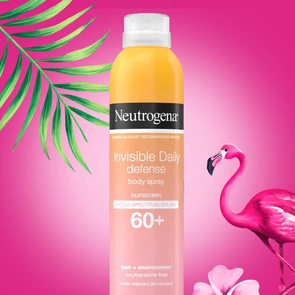 Neutrogena Invisible Daily Defense Body Spray SPF 60+