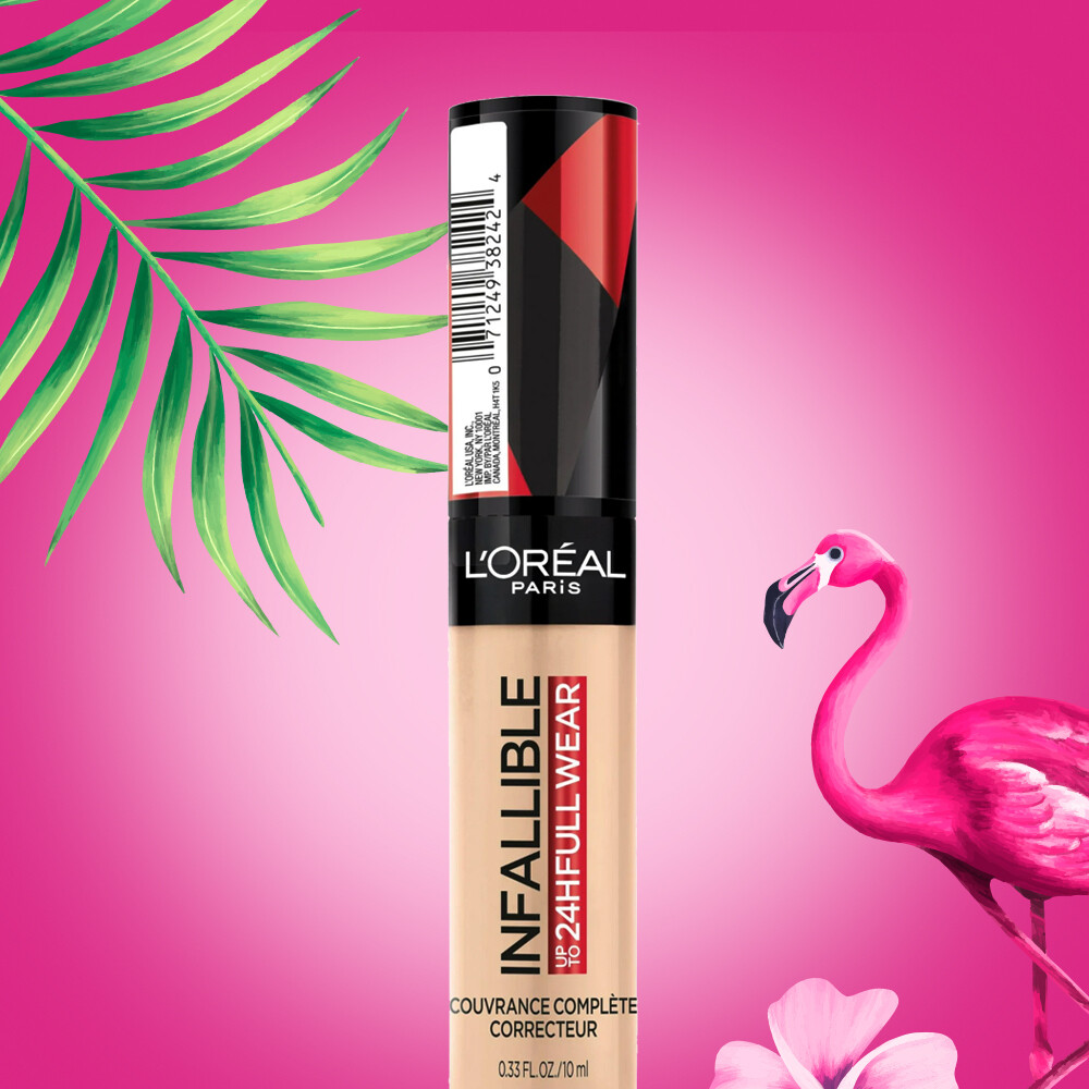 Loreal Infallible 24H Full Coverage Concealer, 350 Bisque