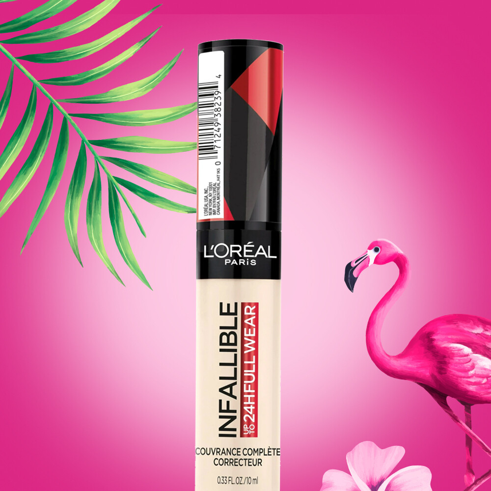 Loreal Infallible 24H Full Coverage Concealer, 320 Porcelain