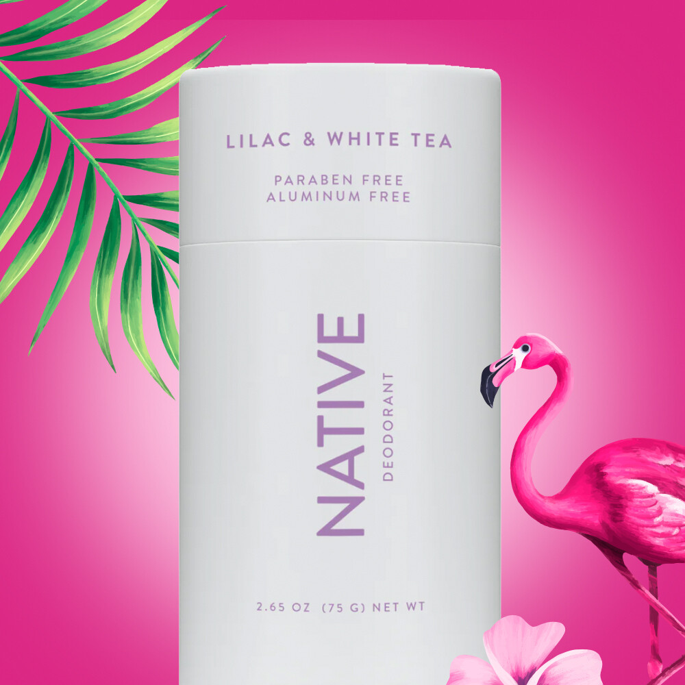 Native Deodorant Free Aluminum Lilac &amp; White Tea