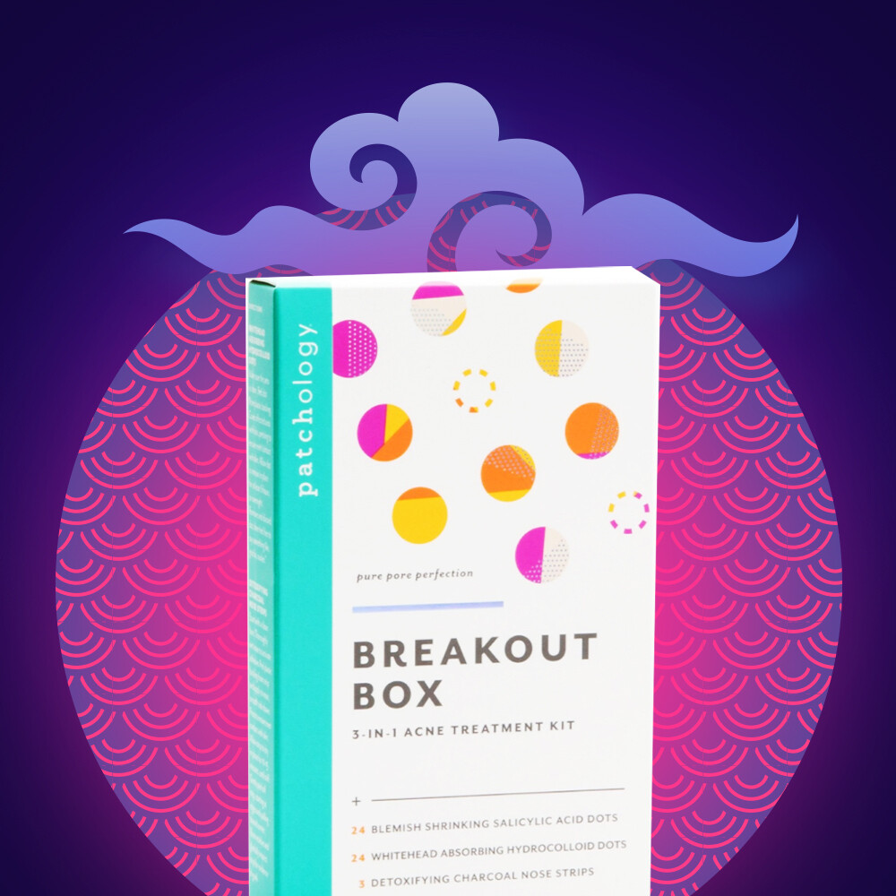 Patchology Breakout Box 3In1Acne Treatment Kit