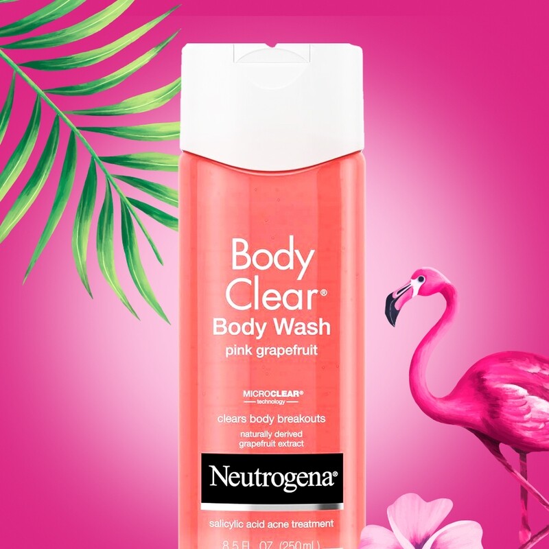 Neutrogena Body Clear Body Wash Pink Grapefruit