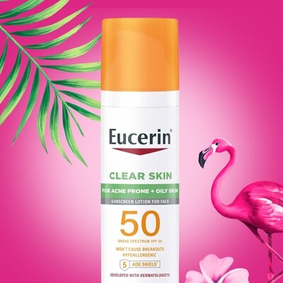 Eucerin Clear Skin For Acne Prone + Oily Skin SPF50