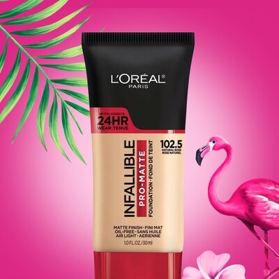Loreal Infallible Pro Matte, 102.5 Natural Rose