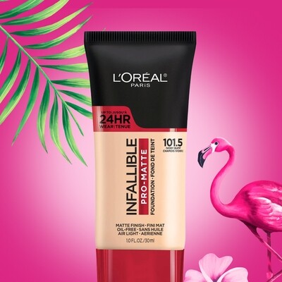 Loreal Infallible Pro Matte, 101.5 Ivory Buff Loreal Infallible Pro Matte, 101.5 Ivory Buff