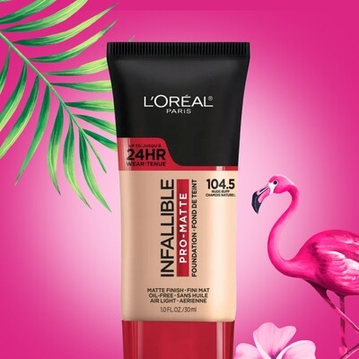 Loreal Infallible Pro Matte, 104.5 Nude Buff Loreal Infallible Pro Matte, 104.5 Nude Buff