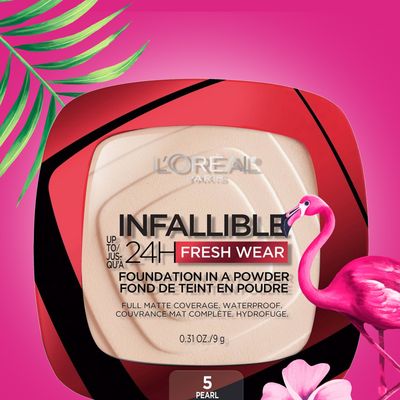 Loreal Infallible 24H Fresh Wear Foundation in a Powder, 5 Pearl