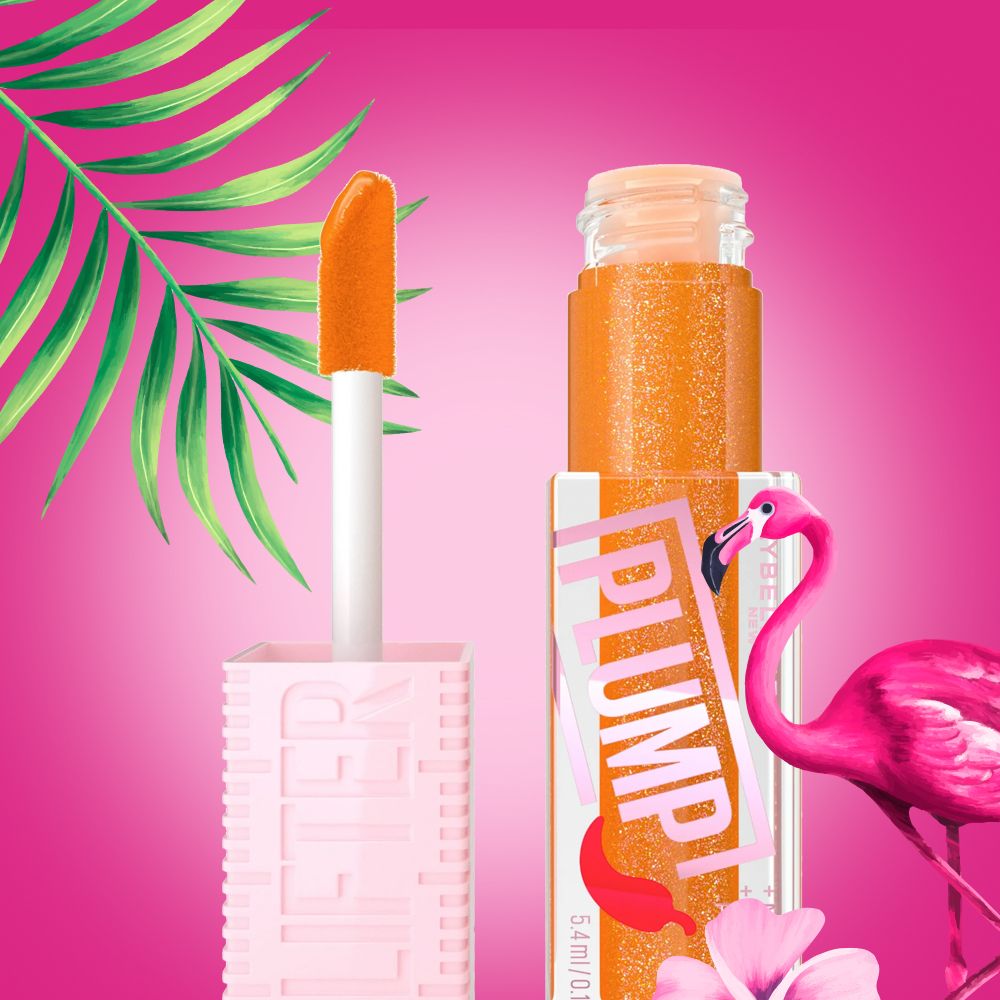 Maybelline Lifter Plump Lasting Lip Plumping Gloss Hot Honey 008