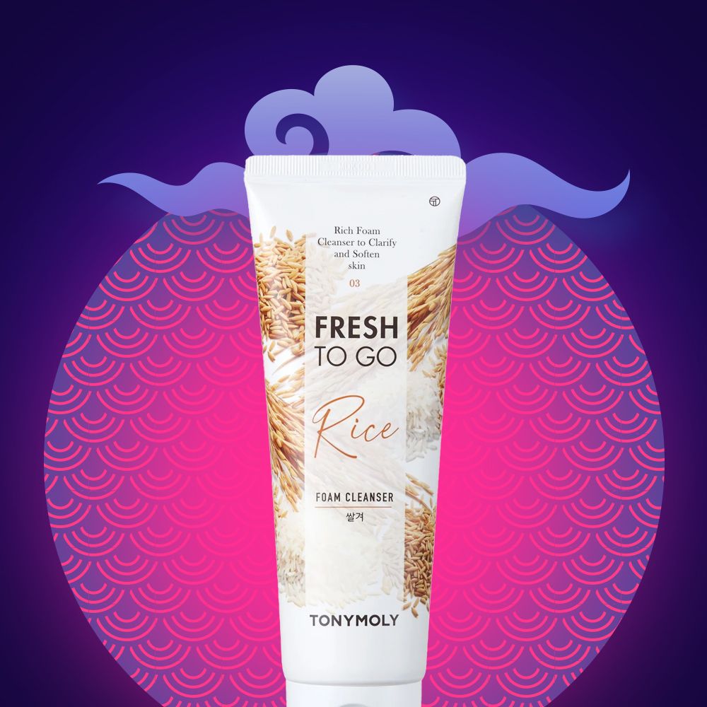 Tony Moly Fresh To Go Rice Foam Cleanser