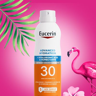 Eucerin Advanced Hydration SPF 30 Sunscreen Spray, Lightweight Sunscreen