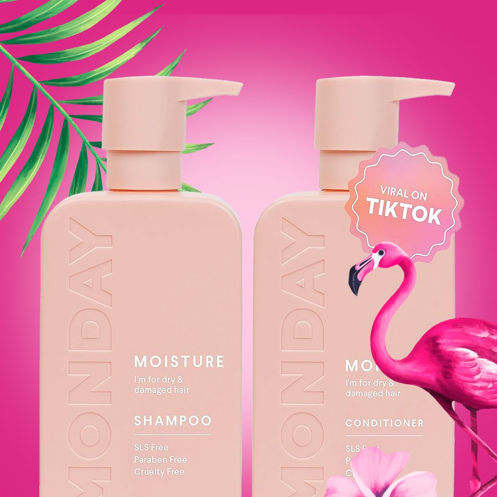 Monday Moisture + Hyaluronic Acid Shampoo + Conditioner