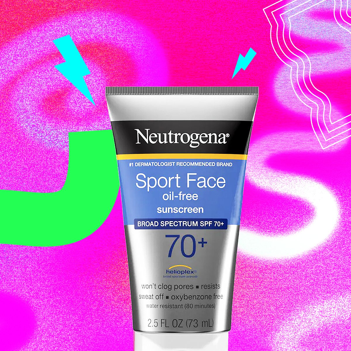 Neutrogena Sport Face Oil-Free Lotion Sunscreen SPF 70+