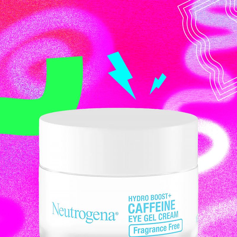 Neutrogena Hydro Boost+ Caffeine Eye Gel Cream, Fragrance Free