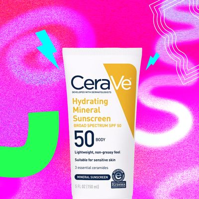 CeraVe Hydrating Mineral Sunscreen Body SPF 50 Lightweight
