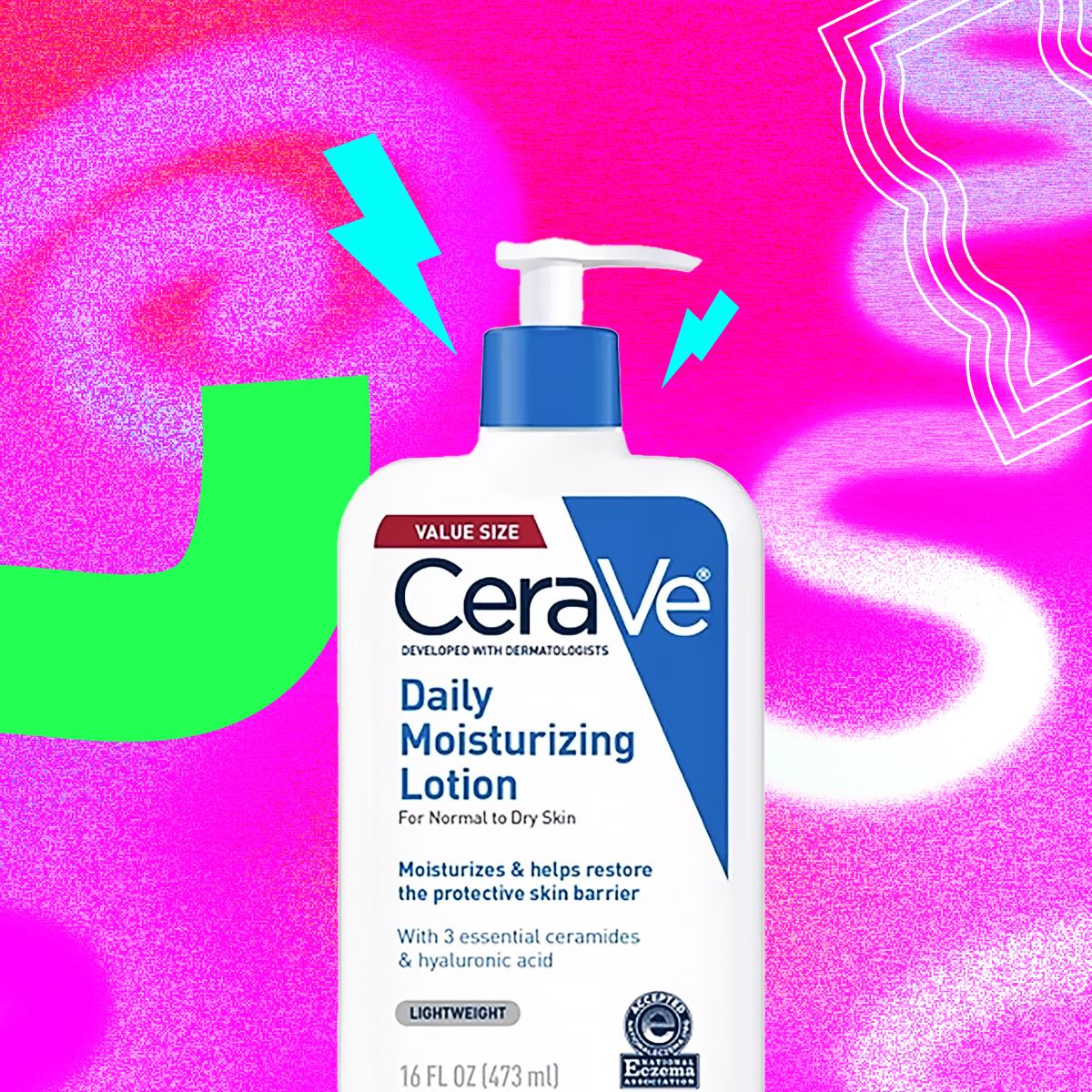 CeraVe Daily Moisturizing Lotion For Normal To Dry Skin 16oz