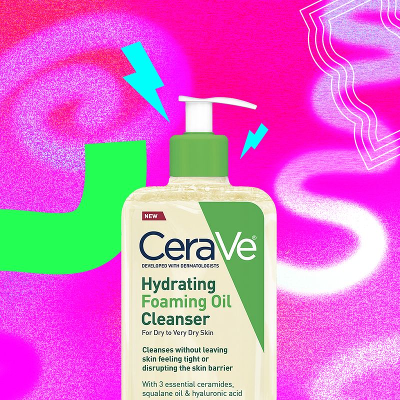 CeraVe Hydrating Foaming Oil Cleanser, 12 oz