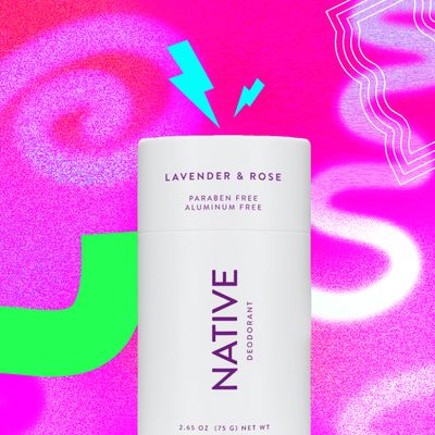 Native Deodorant Free Aluminum Lavender &amp; Rose