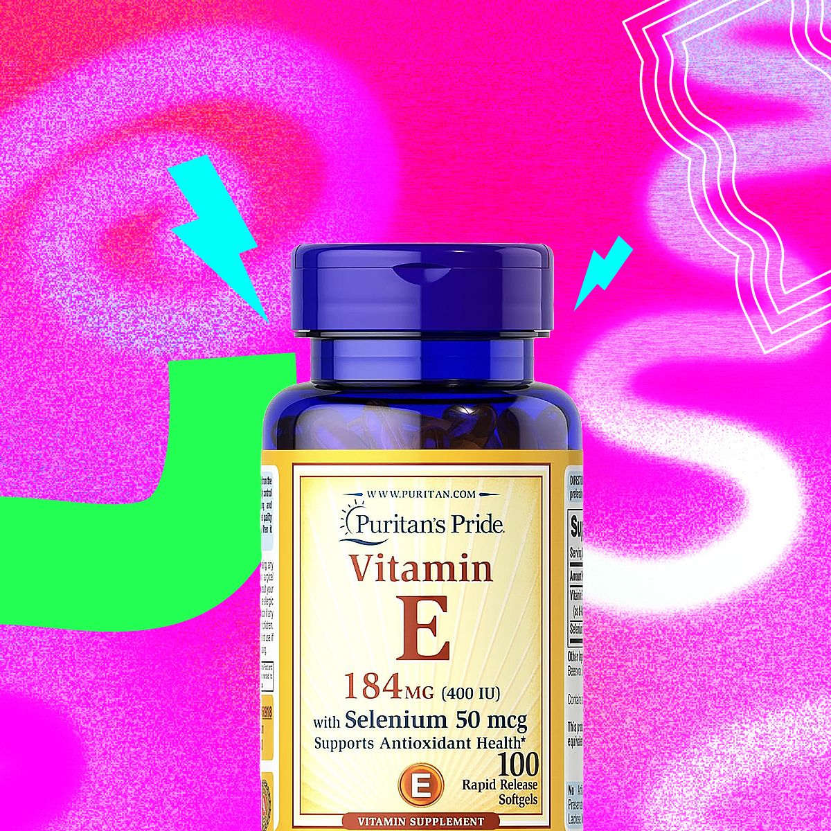 Puritan's Pride Vitamin E, 184 mg