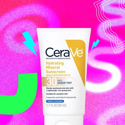 CeraVe Hydrating Mineral Sunscreen SPF 30 Face Sheer Tint