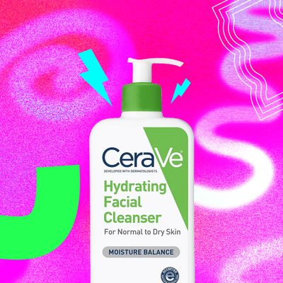 CeraVe Hydrating Facial Cleanser For Normal to Dry Skin 12 oz