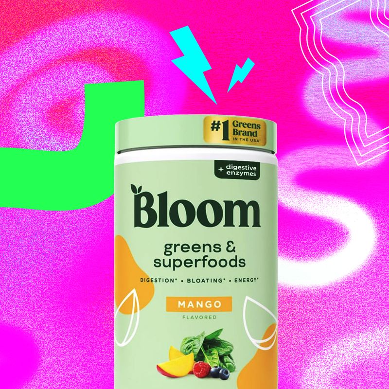 Bloom Greens &amp; Superfoods Mango, 25 servings