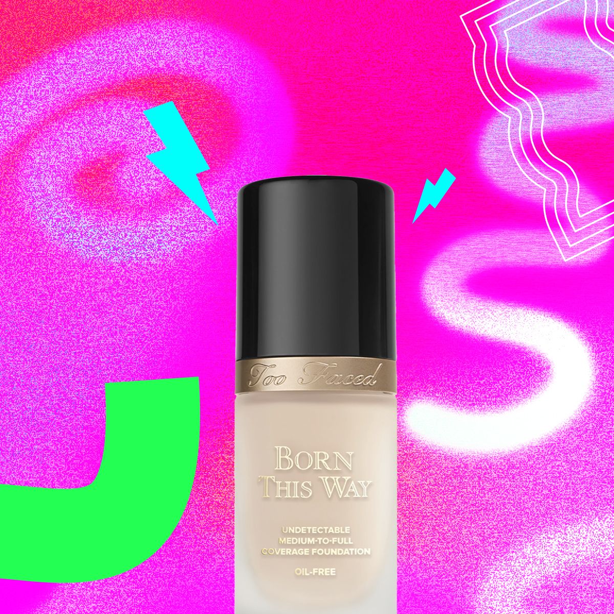 Too Faced Coverage Foundation Born This Way Oil Free, Snow