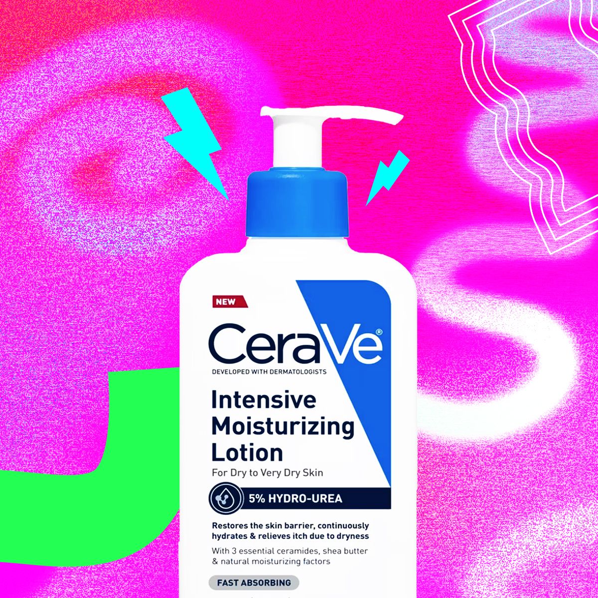 CeraVe Intensive Moisturizing Lotion For Dry to Very Dry Skin, 16 0z