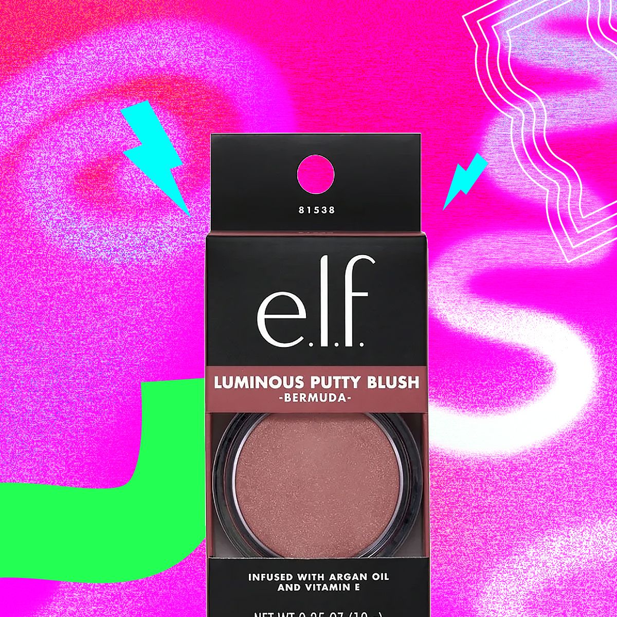 E.L.F. Luminous Putty Blush, Bermuda