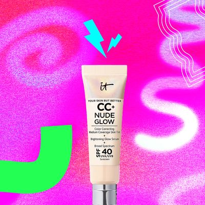 It CC+ Nude Glow with SPF 40+ Color Correcting Cream, Fair Light