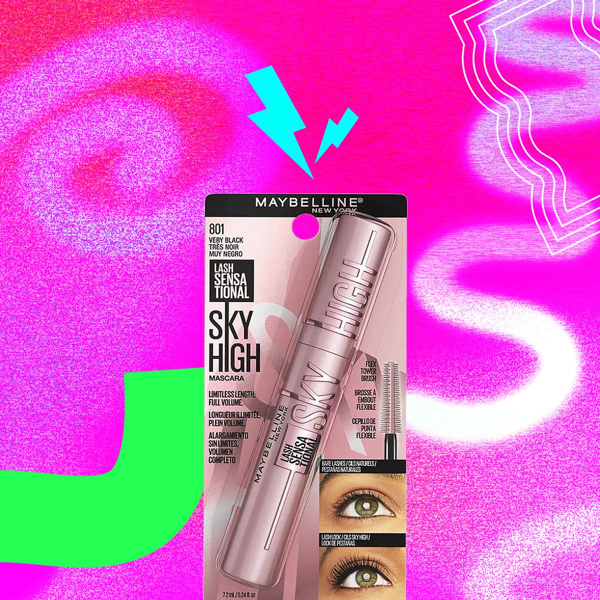 Maybelline Lash Sensational Sky High Mascara, 801 Very Black