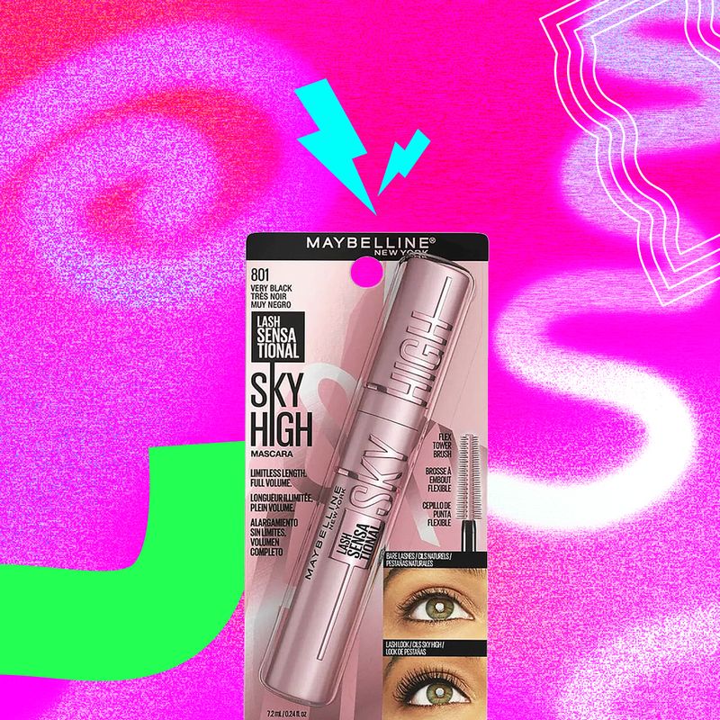 Maybelline Lash Sensational Sky High Mascara, 801 Very Black
