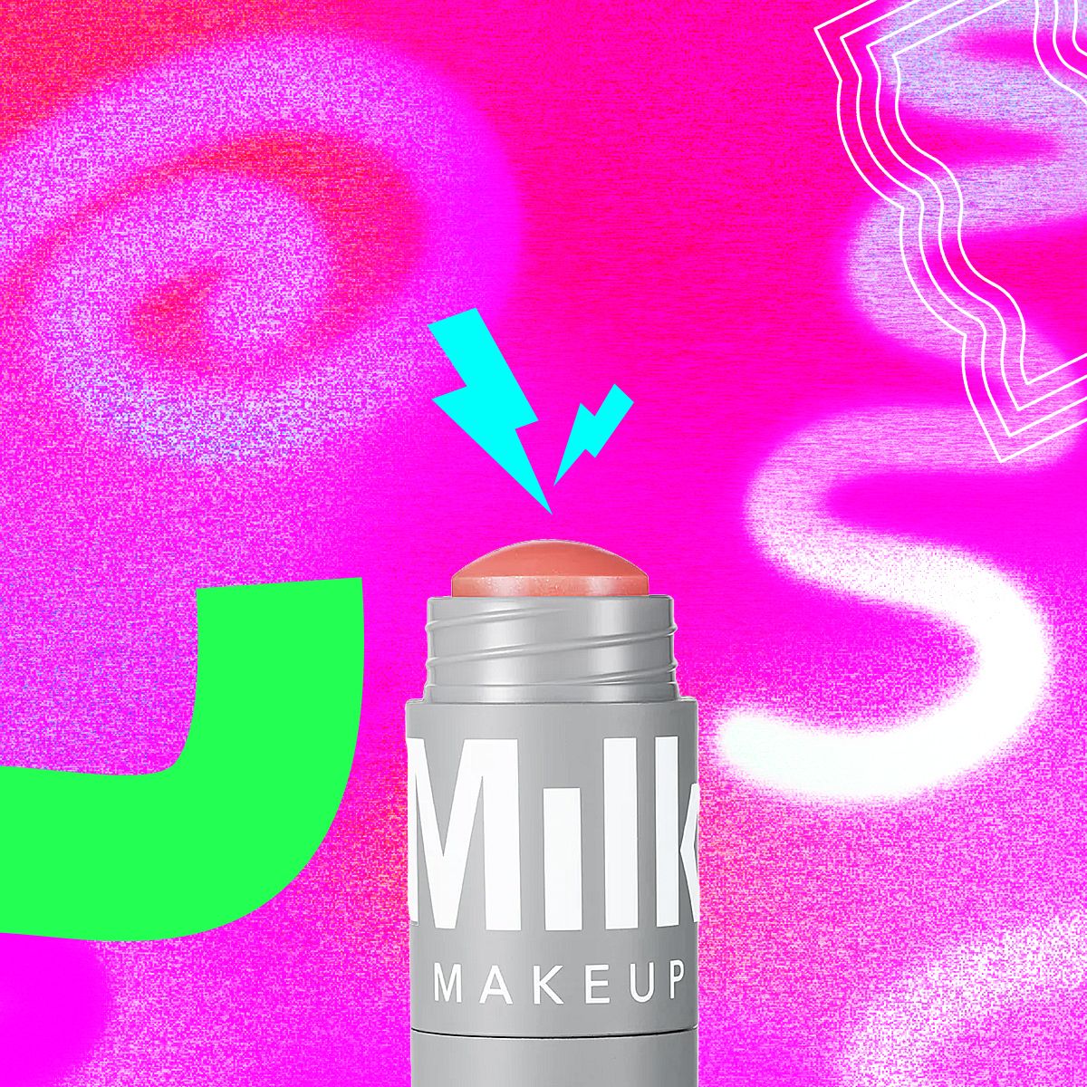 Milk Makeup Lip + Cheek, Cream blush + lip color, PERK