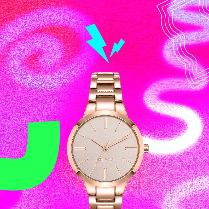Nine West Rose Gold Collection Watch